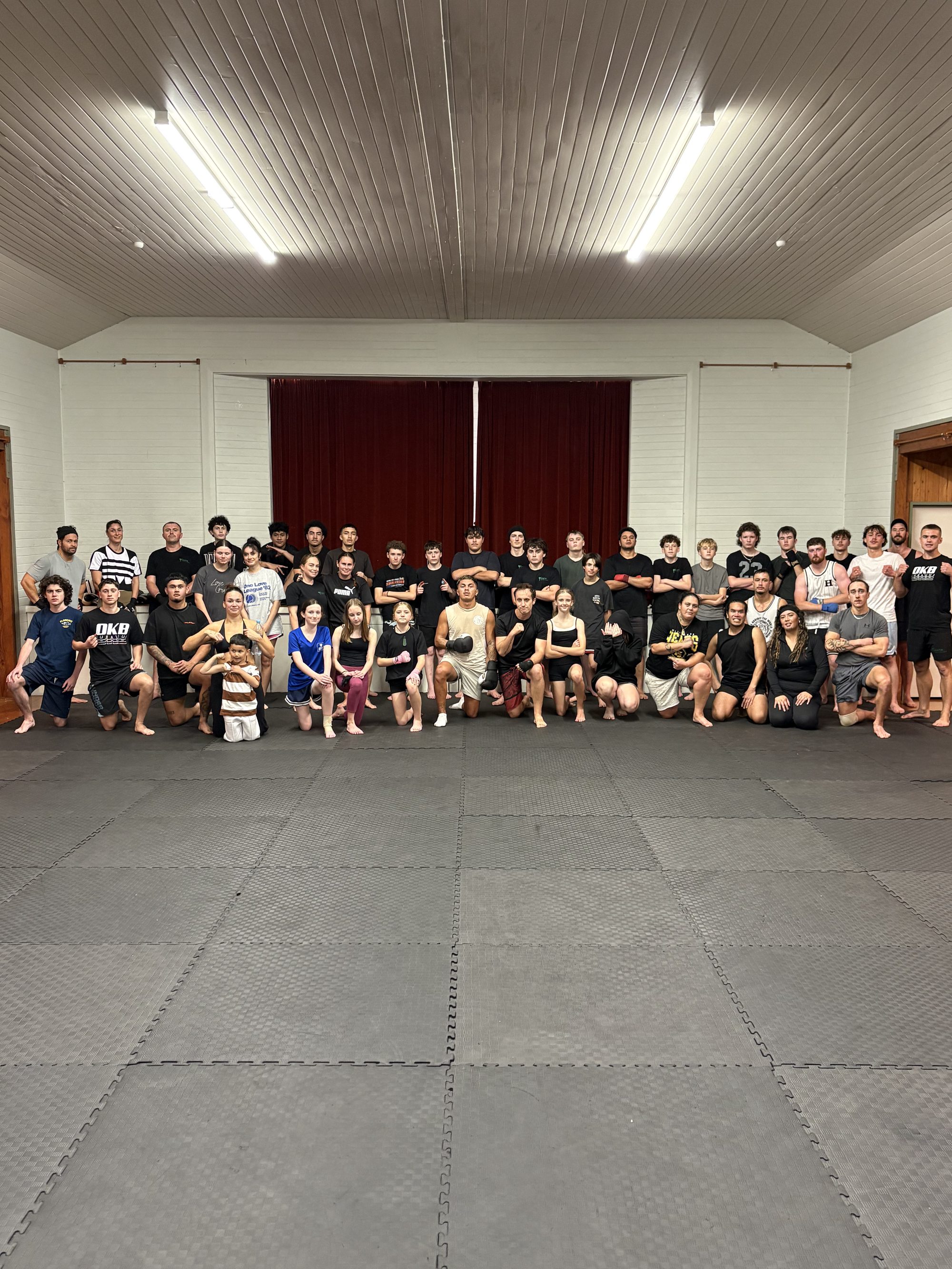 Oratia Kickboxing team
